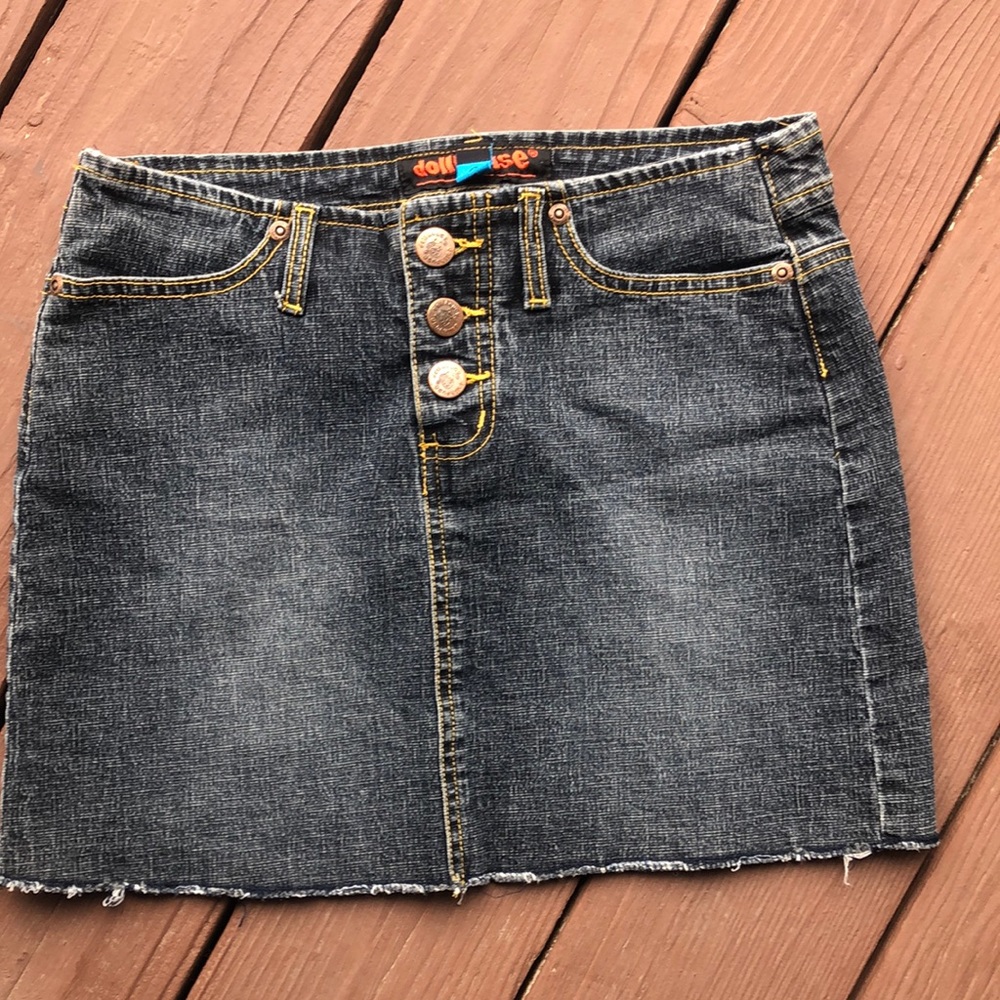 Dollhouse Jean skirt. Size 1/2.